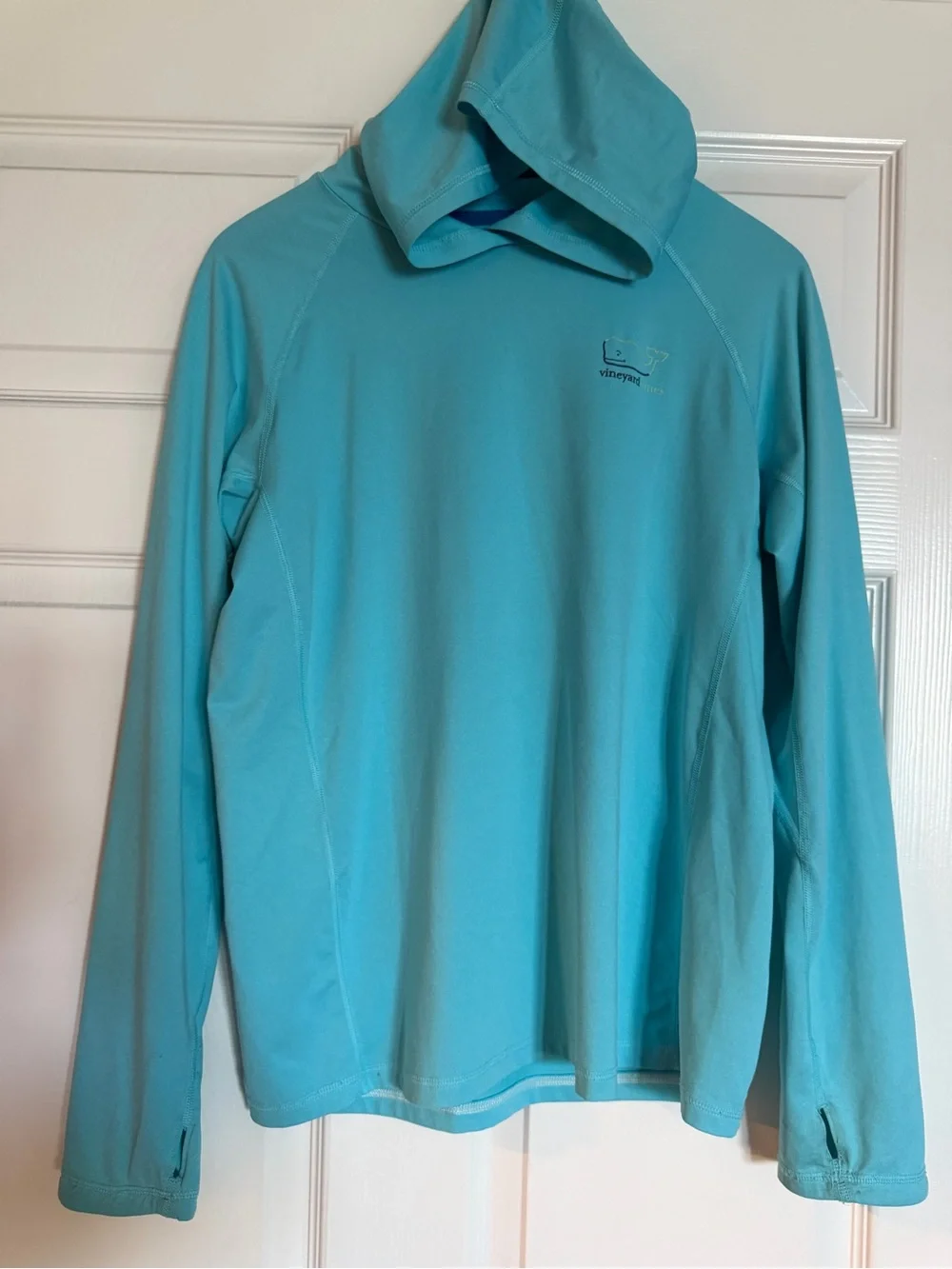 Vineyard Vines Kids Light Aqua Hoodie